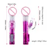 Vibratorer Rotation 6 Speed ​​Rabbit Realistic Dildo Clitoris Stimulator Erotic Sex Toys G Spot Adult For Women 230714