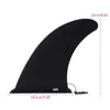 Kayak Accessoires Nylon Détachable Center Fin Black Rudder Watershed Board pour Canoë Gonflable Stand Up Paddle SUP Surfboard 230713