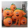 2018 Terno de mascote de fruta laranja de alta qualidade para qualquer tamanho Terno de mascote Fancy Dress Personagem de desenho animado Party Outfit284a