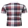 メンズTシャツ印刷されたメンズボタン春のカジュアル夏半袖シャツと男性用の抽象ブラウスデザイナー