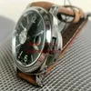 Men Limited 44mm GMT Wristwatches Brown cow leather PAM88 Automatic Movement Quality Watches Bands Power savings Watch255g