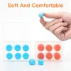 Wholesalers Silicone Clay Earplugs Reusable Silicone Earplugs 33dB Waterproof Hearing Protection ES200 For Sleep Snoring Work Concerts Study