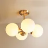 Pendant Lamps Cottage Living Decor Lighting Dining Room Bubble Glass Crystal Cardboard Lamp Ball Luxury Designer