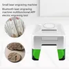 Mini Bluetooth Lazer Gravür Makinesi Çok Fonksiyonlu Uygulama Elektrik Aracı Masaüstü