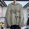 Męskie bluzy z kapturem najwyższej jakości vintage bluza z kapturem mężczyzn w trudnej sytuacji cyfrowe hasło mody pullover bluzy z kapturem damskie streetwear