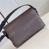 STEAMER Mini Borsa a tracolla Borsa a tracolla di lusso da uomo Fiori antichi Catena nera Borse a tracolla casual da donna Borsa in pelle Kukufasion