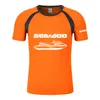 Herren T-Shirts Sea Doo Seadoo Moto Bedrucktes modisches Sommer-T-Shirt Baumwolle Raglan Kurzarm Rundhals Streetwear Tops Kleidung 230713