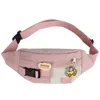 Waist Bags For Women Canvas Leisure Solid Color Fanny Pack Girls Cute Crossbody Chest Bag Belt Packs 230713