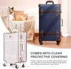 Чемоданы мочевидно -винтаж 2 кусочки багаж устанавливает легкий чемодан с хардсоном с колесами высококачественные поездки для бизнеса