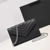 5A Luxe Designer Damestas Handtas Schoudertassen Echt leer Originele doos Messenger Purse Chain met kaarthouder slot clutch Bags