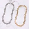 Strands Strings Hip hop Cuban chain Moissanite S925 silver simple fashion trend Cuban Chain Moissanite necklace