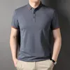 Męska Polos Top Grade Designer Designer Polo koszule dla mężczyzn Slim Fit Krótkie rękawe zwykłe swobodne topy Men Ubrania 2307713