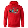 Herrtröjor Happy World Friendship Day mod 30 juli roliga tröja män lös casual hoodie nyhet huvtröja sport