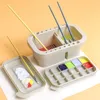 Seaux Peinture Brosse Nettoyant Multifonction Bassin Baignoire Avec Support Et Palettes Artiste Nettoyage Laveuse 230714