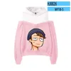 Hoodies voor heren JoshDub 2D Printing Women Hooded Off-Shoulder Sweatshirt