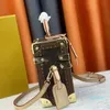 2023-Fashion Designer Bag Heren en dames Vintage Print Cameratas Mini Draagbare Schouder Multifunctionele portemonnee Kaart