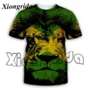 Men's T Shirts Jamaica Flag Print 3D Short Sleeve Tee Novelty Casual Hip Hop Top Unisex Beach Clothes Streetwear