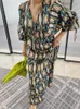 Urban Sexy Dresses Sexy Women Dress Y2K Summer Floral Plaid Robe Vintage Sun Dress Prom Trendy Party Beach Za Long Maxi Dress 230713