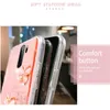 Bling Butterfly Glitter Lanyard Silicone Phone Case for Xiaomi Redmi 9C 9A Note11 10 9 8 Pro PoCo M3 X3 M4 Pro Lame Cover Coque L230619