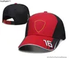 2023 Moda Ball Cap F1 Yarış Erkek Beyzbol Kapağı Açık Hava Spor Markası Nakış Beyzbol Formül 1 Güneş Şapkası F1 Araba Şapkası Hokf