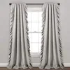 Curtain Wind Leaf Edge Non Perforated Drift Window Light Curtains 2 Panels Pretty Shower Dark For Bathroom