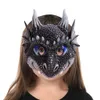 Parti Maskeleri Dinozor Maske Kanatları Çocuklar İçin Ejderha Cosplay Costume Props Masquerade Doğum Günü Karnavalı Cadılar Bayramı Gösterisi 230713