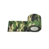 Protective Gear 100Pc 4 8m Camouflage Elastic Bandage Hunting Tape Self Adhesive Sports Protection Ankle Knee Finger 230713