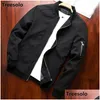 Men'S Jackets Mens 2021 Jacket Men Fashion Casual Slim Sportswear Bomber And Coats Plus Size S- 6Xl 9900 Drop Delivery Apparel Cloth Dhqou