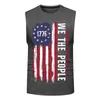 MENS TANK TOPS 1776 American USA Flag Print Top Mans Stars and Stripes Summer Custom Training Sportwear Oversize ärmlösa västar 230713