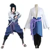 Naruto cosplay Shippuden Sasuke Uchiha 3 generation cos clothes Naruto Cosplay 3rd ver Costume Suit with Nursing285w