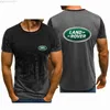 Herr t-shirts 2023 Summer Men's T-shirt Fun Land Rover Car 3D Print T-shirt kortärmad mode stor storlek kvinnors t-shirt l230713