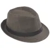 Cappelli a tesa larga Cappelli a secchiello LNPBD Unisex Donna Uomo Moda Estate Casual Alla moda Spiaggia Sole Paglia Panama Jazz Cappello Cowboy Cappello Fedora Gangster Cap 230713