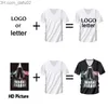 Camisetas Masculinas OGKB Masculinas DIY Personalizadas Camisetas Seu Próprio Design Impresso em 3D Personalizado Decote em V Camiseta Masculina Manga Curta Casaul Camisetas Atacado Z230714