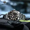 Otros relojes BENYAR Mechanical Men s Wrist BB58 Automatic Sport Watch para hombres 2023 Acero inoxidable impermeable Business Luminous Clock 230714