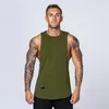 Mens Tank Tops Summer Fashion Casual Sleeveless Printed Cotton Oneck Skin Friendly Breattable Sport undertröja 230713