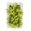 Fleurs décoratives 3D créatif en plastique plantes succulentes décoration de la maison mur cintre fleur artificielle cadre autocollant magasin décor