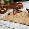 Table Runner Pack of 4 Natural Seagrass Place Mat 17 tum x 12 handvävd rektangulär rotting placemats