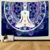 Tapisseries Dieu Image Mandala Soleil Et Lune Tapisserie Art Tenture Hippie Mur Tapis Dortoir Décor Couverture Décor À La Maison TapisserieTarot Soleil Lune R230713