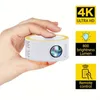 Mini Projector, Portable Outdoor Home Theater Movie Projector, LED Video Projector With HDMI USB Interface And Remote Control