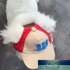 Top Pet Hat Novo Cachorro Pequeno Chapéu de Sol Casuais Boné de Beisebol para Cachorros Lona Respirável Boné Repicado Comércio Exterior