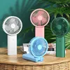 Electric Fans Handheld Fan Electric Portable USB Rechargeable Setting Cooler Wind Folded for Bedroom Office Outdoors Home