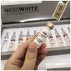 Fondotinta Cosmetici coreani Bb Cream Glow Mesowhite Siero schiarente per rullo Microneedle 10 Pz / set Drop Delivery Salute Bellezza M Dhucw