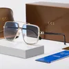 Designer lettre G lunettes de soleil Hommes femmes lunettes Classique carré grand cadre vintage métal lunettes de soleil hommes été UV protection pilote lunettes de soleil