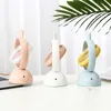 Electric Fans Mini USB Electric Fan Cartoon Rabbit Tower Fan Handheld Desktop Large Fan For Home Lovely Student Gift