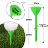 Golf tees 30 paket yükseltme büyük fincan plastik 83mm geri dönüşüm kullanın Golfçü uygulaması için sürtünmeyi azalt