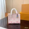 Luxury womens onthego designer bag louiseits tote borse a tracolla in pelle a tracolla viutonits moda donna Borsa in pelle di alta qualità