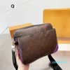 2023-designer Torby Mężczyźni i kobiety 3-częściowe TRIO Messenger Bag torebki torebki kopertowe TOTE Modne Black Presbyopia Crossbody