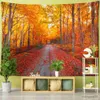 Arazzi Dome Telecamere Mangrovie Paesaggio Arazzo Natura Bella Foresta Appeso a parete Arte Boho Home Soggiorno Decor Sfondo