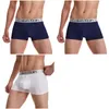 Underpants 3Pcs/Set Breathable Men Boxershorts Male Panties Elasticity Waistband Men's Boyshort 3D Pouch Man Briefs