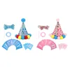 Dog Apparel Party Decorations Birthday Supplies Meaningful Gift With Hat And Bow Tie For Small Medium Dogs